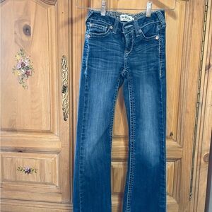 Girls size 10 Ariat wide leg jeans